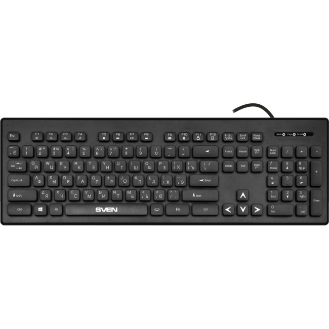 Клавиатура SVEN KB-C7500EL (104кл, подсветка ) Sven SV-020804 Клавиатура SVEN KB-C7500EL (104кл, подсветка ) Sven SV-020804