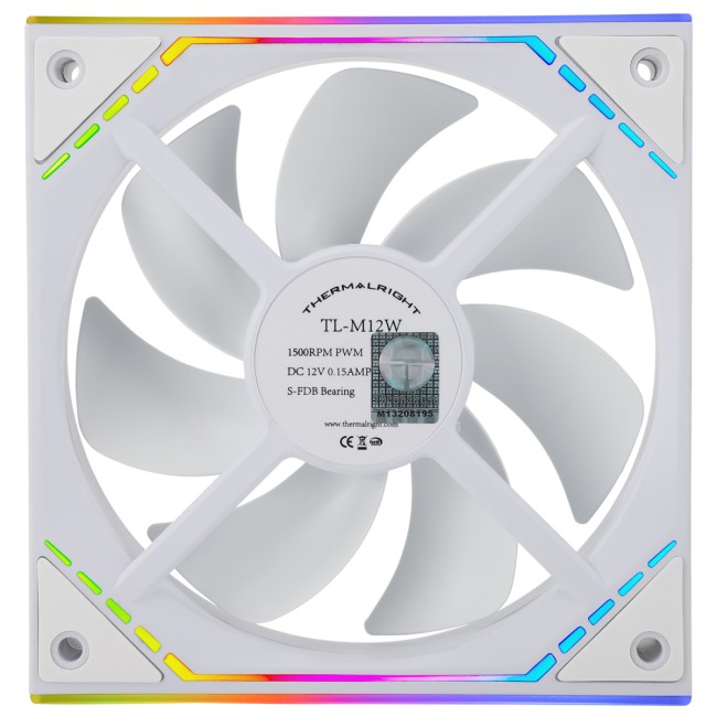 Кулер для корпуса Thermalright Case Cooler TL-M12W White Кулер для корпуса Thermalright Case Cooler TL-M12W White