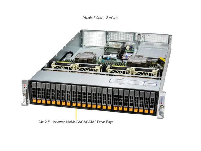 Серверная платформа SuperMicro SYS-221H-TN24R Серверная платформа SuperMicro SYS-221H-TN24R