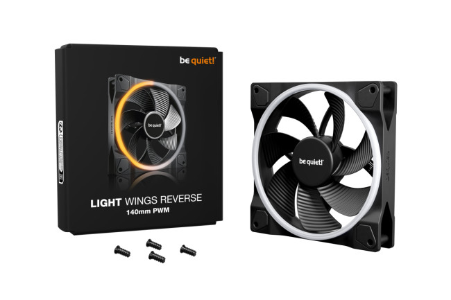Кулер для корпуса be quiet! LIGHT WINGS 140mm PWM Reverse