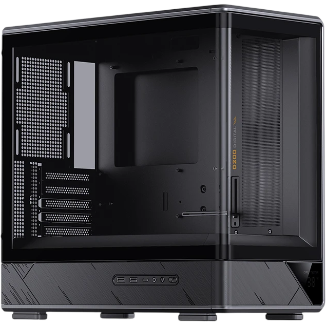 Корпус без блока питания JONSBO D200 Black Корпус без блока питания JONSBO D200 Black