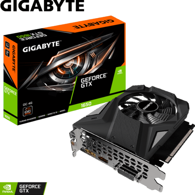 Видеокарта Gigabyte GeForce GTX 1650 D6 OC 4G