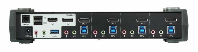 4-портовый, USB 3.0, DisplayPort, KVMP-коммутатор с поддержкой 4K ATEN CS1924M