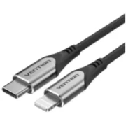 Кабель Vention USB 2.0 CM/Lightning 8M для iPad/iPhone - 1м. Серебристый Vention TACHF