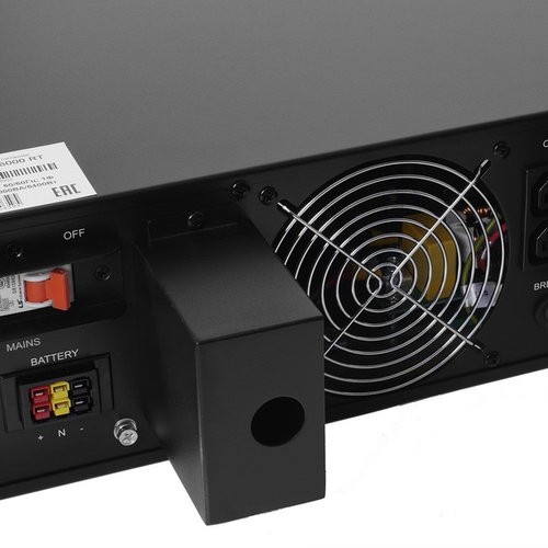 ИБП POWERMAN Online 10000 RT, LCD, двойного преобразования, стоечный/напольный, 10000ВА, 9000Вт, 2 розетки IEC 320 С13 2 шт+клеммная колодка. Защита от КЗ, импульсных всплесков сети, перегрузки, разряда и перезаряда батареи, USB, RS232, SNMP, EPO POWERMAN