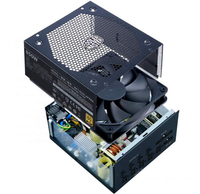 Блок питания 850 Ватт Cooler Master Gold V850 V2 Блок питания 850 Ватт Cooler Master Gold V850 V2