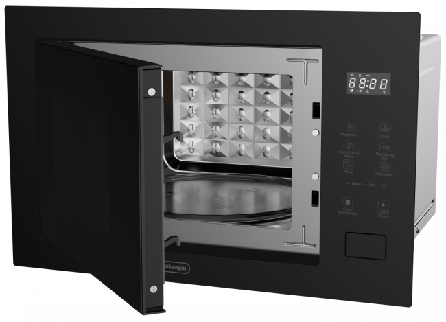 Встраиваемая микроволновая печь Delonghi Delonghi DMO 25NB TEANO Встраиваемая микроволновая печь Delonghi Delonghi DMO 25NB TEANO