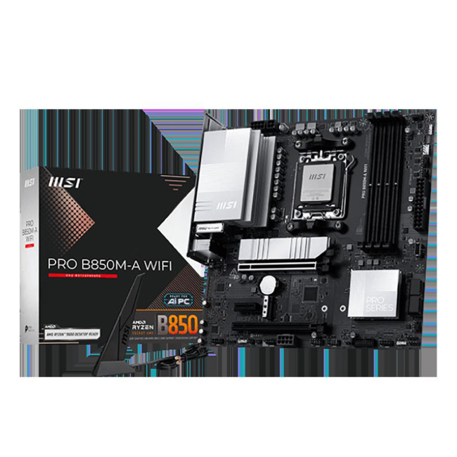 Материнская плата MSI PRO B850M-A WIFI Материнская плата MSI PRO B850M-A WIFI