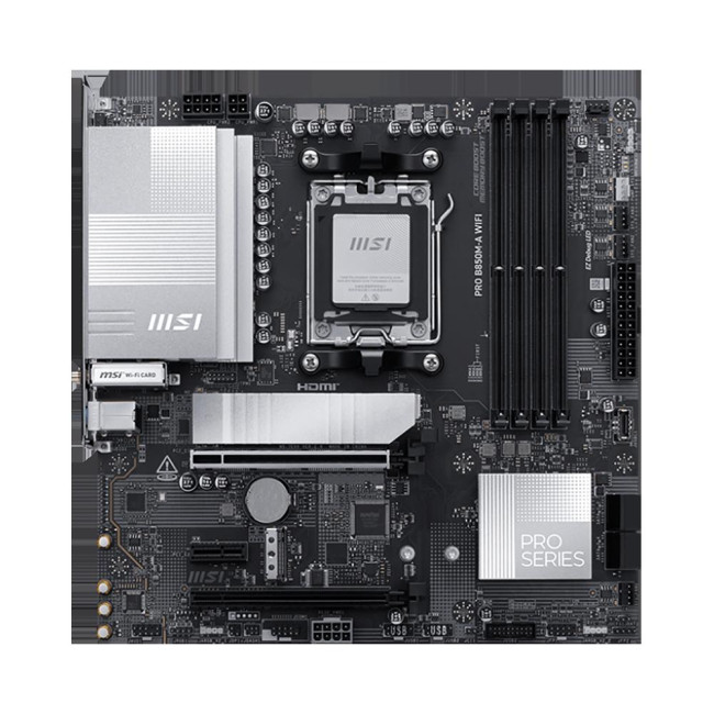 Материнская плата MSI PRO B850M-A WIFI Материнская плата MSI PRO B850M-A WIFI