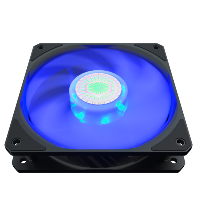 Кулер для корпуса 1 Ватт Cooler Master SickleFlow 120 Blue Кулер для корпуса 1 Ватт Cooler Master SickleFlow 120 Blue
