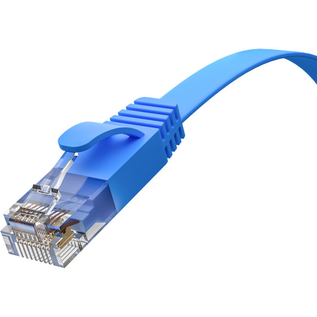 GCR Патч-корд PROF плоский прямой 0.15m, UTP медь кат.6, синий, 30 AWG, ethernet high speed 10 Гбит/с, RJ45, T568B, GCR-52846 Greenconnect GCR-52846 GCR Патч-корд PROF плоский прямой 0.15m, UTP медь кат.6, синий, 30 AWG, ethernet high speed 10 Гбит/с, RJ45, T568B, GCR-52846 Greenconnect GCR-52846