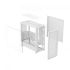 Корпус ПК без блока питания Ocypus Delta C70 WH White Корпус ПК без блока питания Ocypus Delta C70 WH White