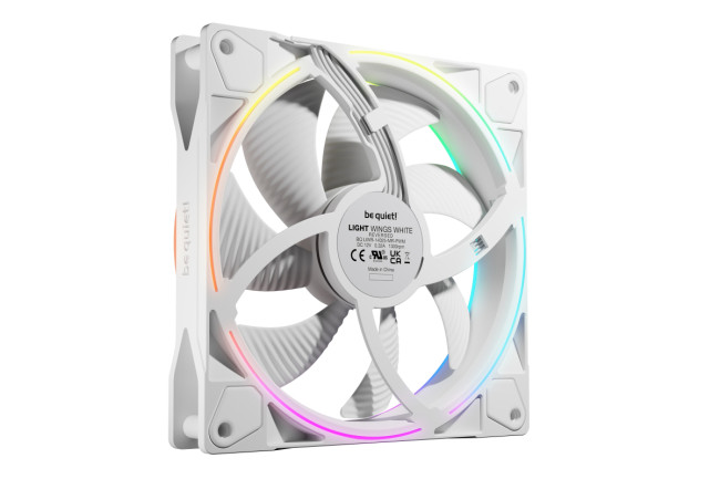Кулер для корпуса be quiet! LIGHT WINGS 140mm PWM Reverse White