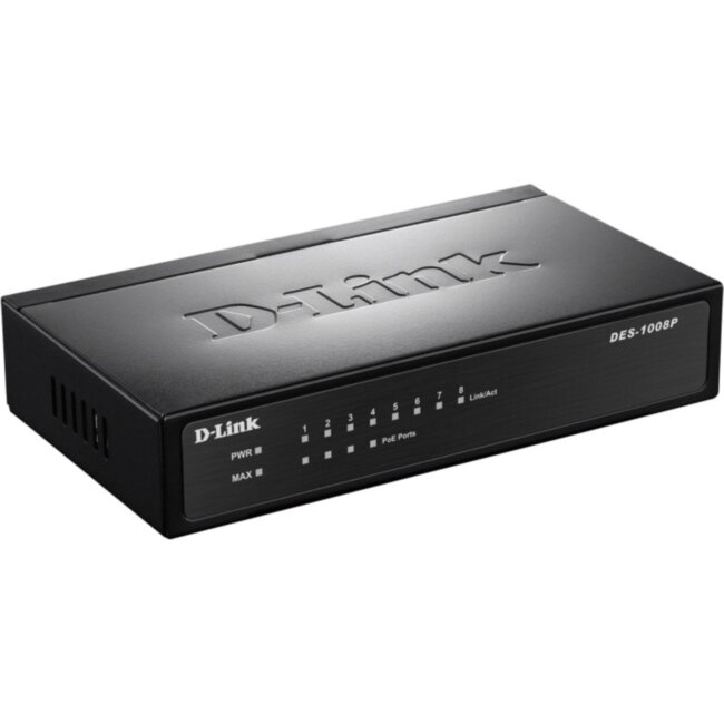 Сетевой коммутатор D-Link DES-1008P/C1A