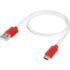 GCR Кабель 1.5m MicroUSB, белый, красные коннекторы, быстрая зарядка, 28/24 AWG, GCR-53216 Greenconnect GCR-53216 GCR Кабель 1.5m MicroUSB, белый, красные коннекторы, быстрая зарядка, 28/24 AWG, GCR-53216 Greenconnect GCR-53216