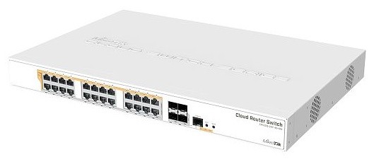 Коммутатор Mikrotik CRS328-24P-4S+RM