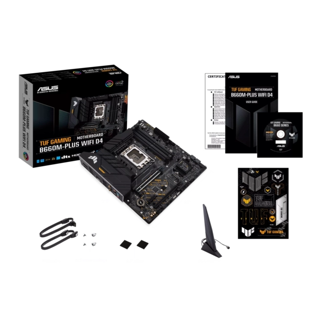 Материнская плата TUF GAMING B660M-PLUS WIFI D4 (90MB1930-M1EAY0)