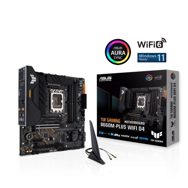 Материнская плата TUF GAMING B660M-PLUS WIFI D4 (90MB1930-M1EAY0)