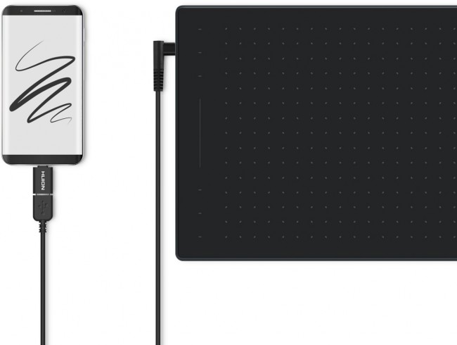 Графический планшет Huion Inspiroy RTP-700 Blue