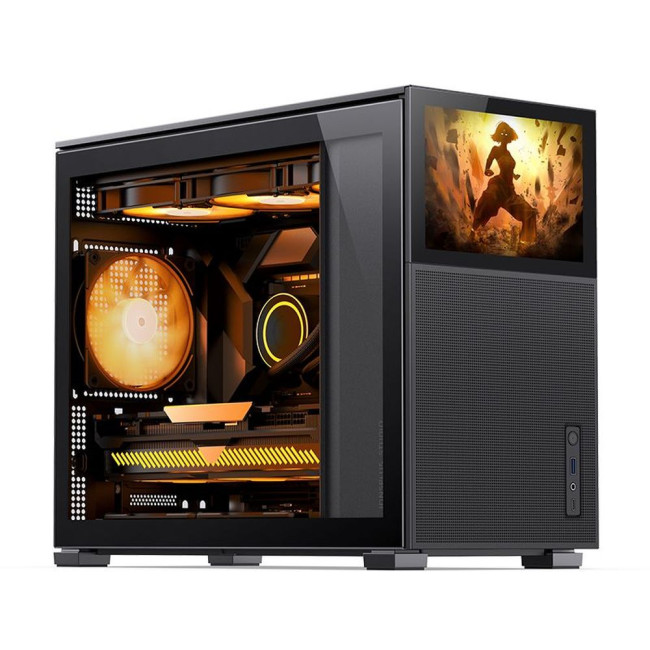 Корпус без блока питания JONSBO D31 MESH SCREEN Black