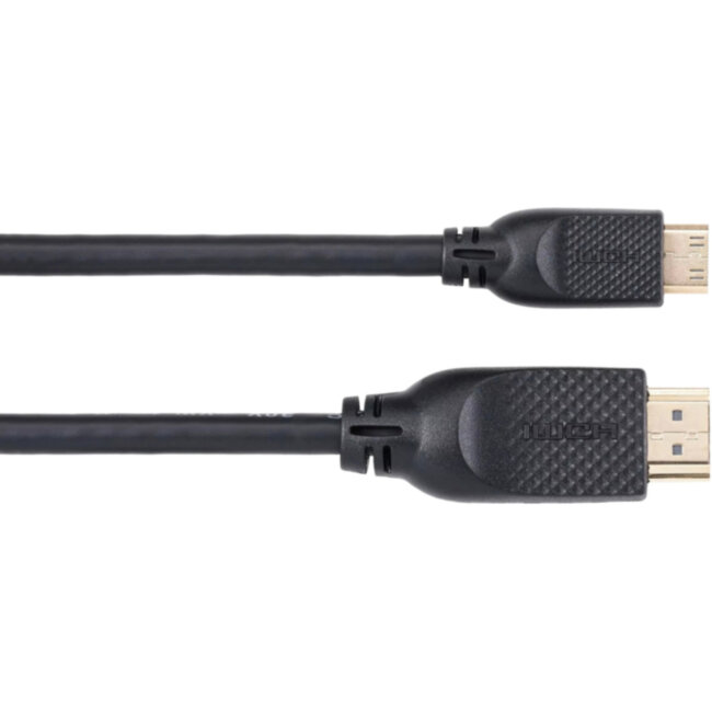 Кабель HDMI-19M --MiniHDMI-19M ver 2.0 1.5m  VCOM <CG583-1.5M> VCOM CG583-1.5M