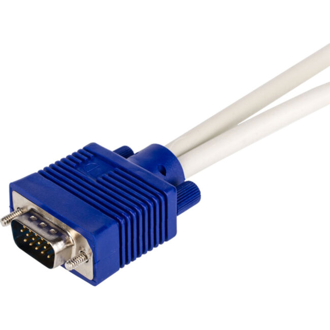 Переходник сплиттер 0.1 m VGA(m) <=> 2 x VGA(f) ATcom AT0800