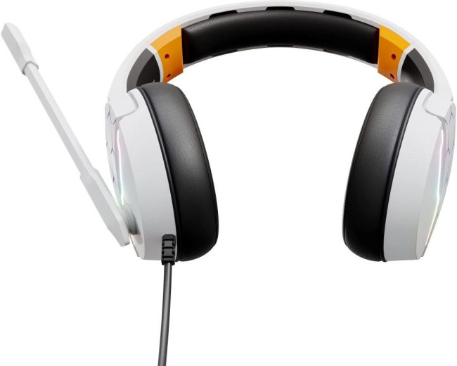 Наушники с микрофоном Oklick HS-L710G белый/черный 2м мониторные оголовье (1978693) Oklick 1978693 Наушники с микрофоном Oklick HS-L710G белый/черный 2м мониторные оголовье (1978693) Oklick 1978693