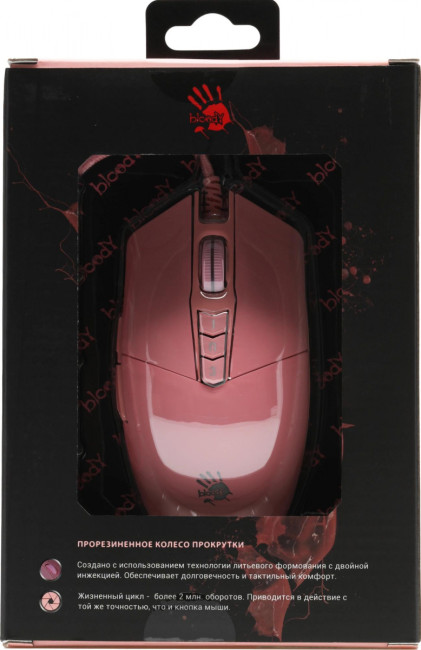 Мышь A4Tech P91S PINK ACTIVATED Мышь A4Tech P91S PINK ACTIVATED