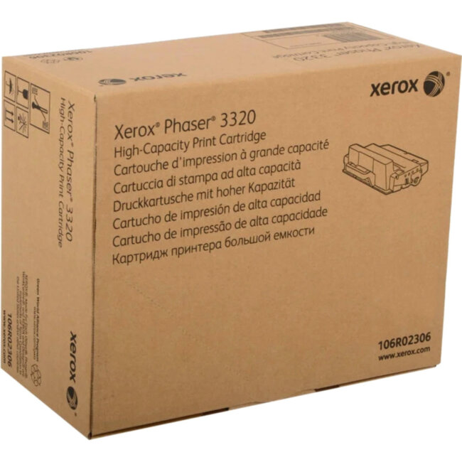 Принт-картридж черн выс емк Xerox 106R02306 Принт-картридж черн выс емк Xerox 106R02306