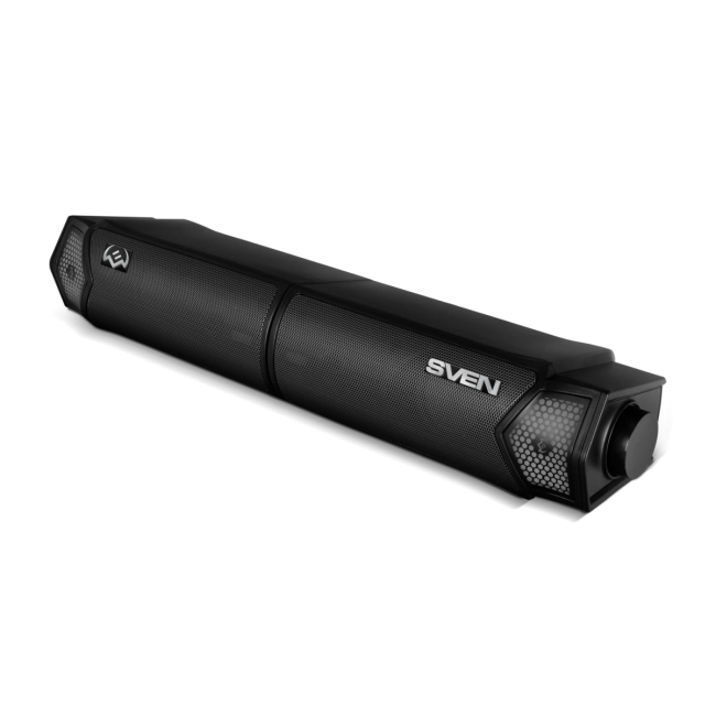 Саундбар мини SVEN SB-G1450, черный (10 Вт, питание USB, Bluetooth, подсветка) Sven SB-G1450 (SV-022488)