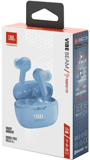 Наушники JBL WAVE BEAM 2 (BLue) JBL JBLWBEAM2BLU