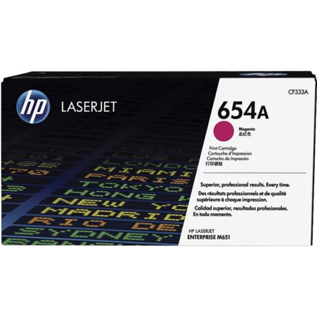 Тонер-картридж HP 654A Magenta Original LaserJet Toner Cartridge (CF333A)