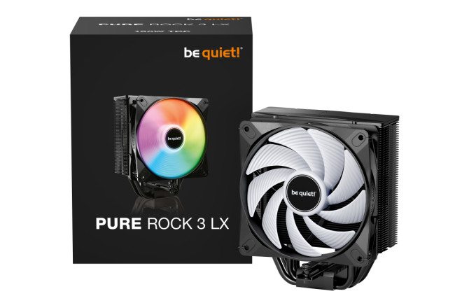 Кулер для процессора be quiet! PURE ROCK 3 LX Black Кулер для процессора be quiet! PURE ROCK 3 LX Black