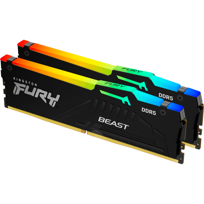 Память оперативная Kingston FURY Beast KF560C30BBEAK2-64 Память оперативная Kingston FURY Beast KF560C30BBEAK2-64