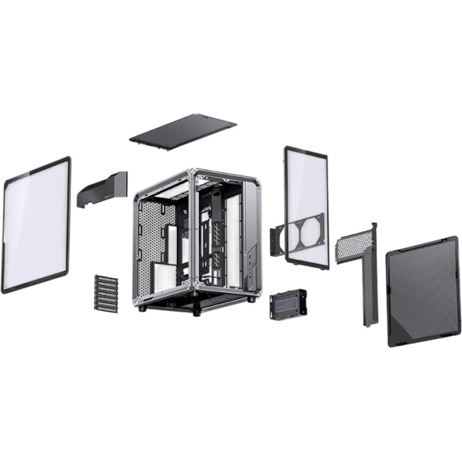 Корпус без блока питания JONSBO X400 Pro Grey Корпус без блока питания JONSBO X400 Pro Grey