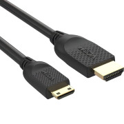 Кабель HDMI-19M --MiniHDMI-19M ver 2.0 1.8m  VCOM <CG583-1.8M> VCOM CG583-1.8M