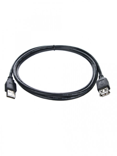 Кабель удлинительный TELECOM USB2.0 <Am-->Af> 1,5 м черный <TUS6990-1.5M> Telecom USB 2.0 Type-AM - USB 2.0 Type-AF 1.5м