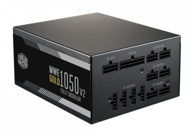 Блок питания 1050 Ватт Cooler Master MWE Gold 1050 - V2 (Full Modular) Блок питания 1050 Ватт Cooler Master MWE Gold 1050 - V2 (Full Modular)