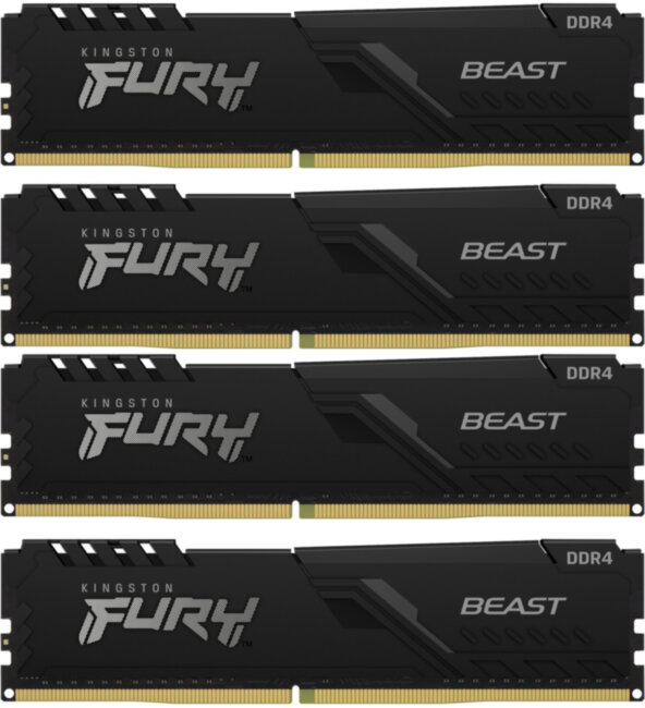 Память оперативная Kingston FURY Beast KF426C16BBK4/128