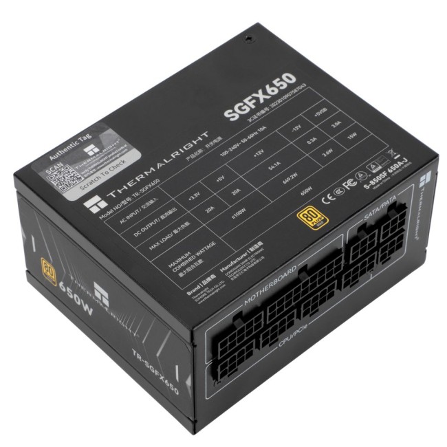 Блок питания 650W Thermalright TR-SGFX 650 Блок питания 650W Thermalright TR-SGFX 650