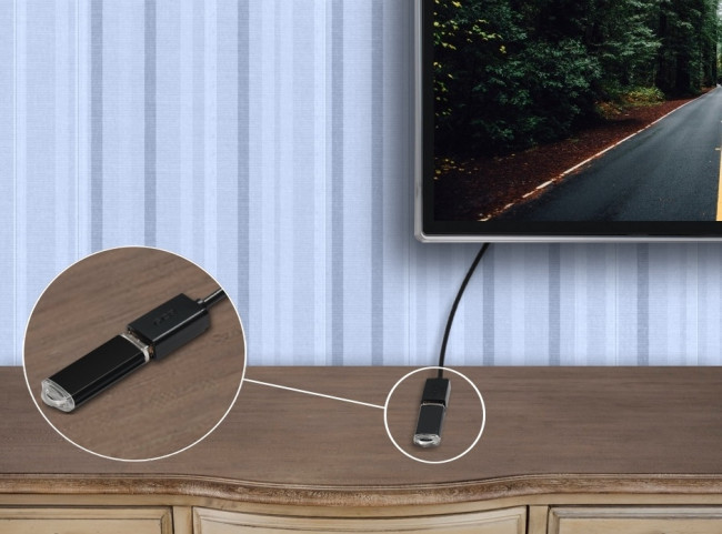 Greenconnect Удлинитель 0.3m USB 2.0, AM/AF, черный, 28/28 AWG, GCR-UEC6M-BB2S-0.3m, экран, армированный, морозостойкий Greenconnect  USB 2.0 Type-AM - USB 2.0 Type-AF 0.3м