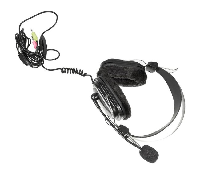 Наушники с микрофоном A4Tech HS-60 Наушники с микрофоном A4Tech HS-60