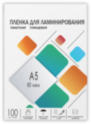 Пленка 154х216 (60 мик) 100 шт. Пленка для ламинирования A5, 154х216 (60 мкм) глянцевая 100шт, ГЕЛЕОС [LPA5-60]