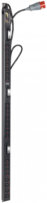 ITK BASE PDU PV1113 38U 3ф 32А 20C13 4C19 3м IEC60309 ITK BS-PV42-20C13-04C19-13 ITK BASE PDU PV1113 38U 3ф 32А 20C13 4C19 3м IEC60309 ITK BS-PV42-20C13-04C19-13