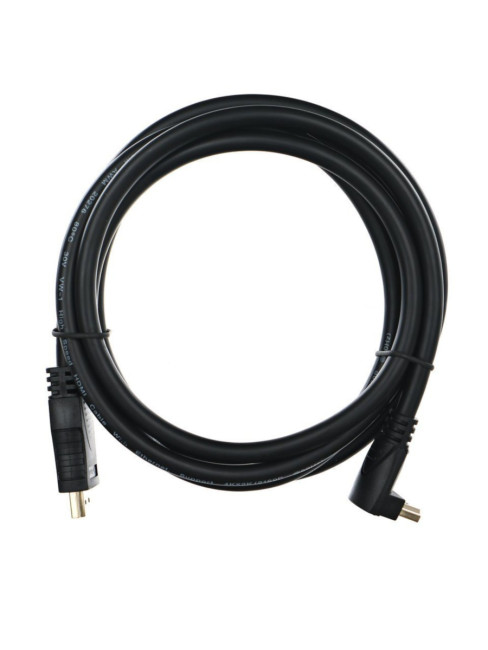 Кабель HDMI<=>HDMI-угловой коннектор 90град 1.8м, 2.0V VCOM <CG523-1.8M> VCOM HDMI (m) - HDMI (m) 1.8м Кабель HDMI<=>HDMI-угловой коннектор 90град 1.8м, 2.0V VCOM <CG523-1.8M> VCOM HDMI (m) - HDMI (m) 1.8м
