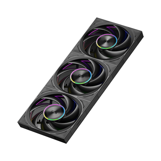 Кулер для корпуса PCCooler F7 X120 ARGB BK 3IN1 Кулер для корпуса PCCooler F7 X120 ARGB BK 3IN1