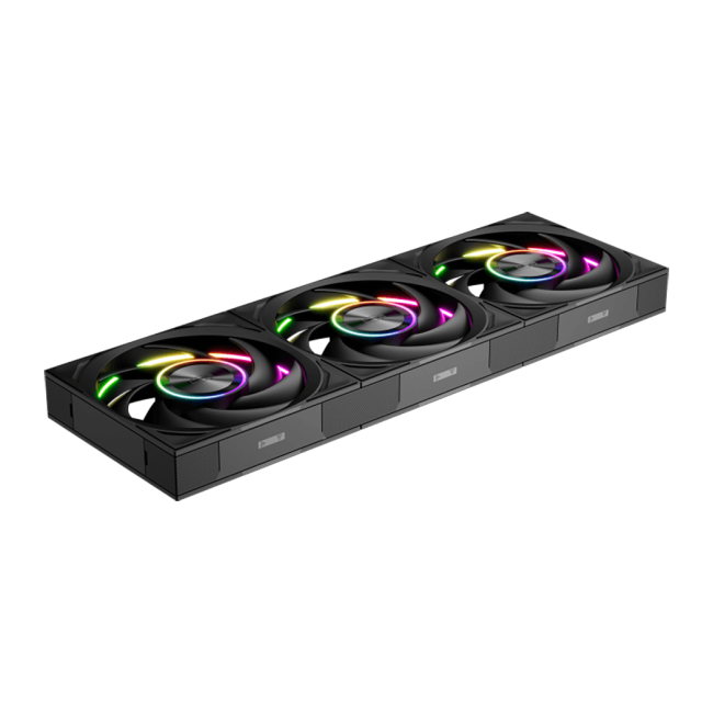 Кулер для корпуса PCCooler F7 X120 ARGB BK 3IN1 Кулер для корпуса PCCooler F7 X120 ARGB BK 3IN1