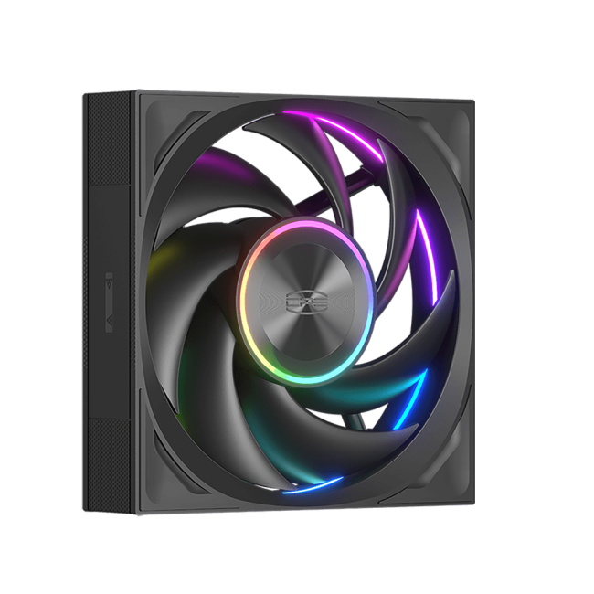 Кулер для корпуса PCCooler F7 X120 ARGB BK 3IN1 Кулер для корпуса PCCooler F7 X120 ARGB BK 3IN1