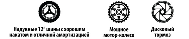 Электросамокат IconBIT Trident UNO 150