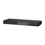 16-портовый гигабитный управляемый коммутатор с PoE уровень L2, Порты: 16 RJ45 10/100/1000Мбит/с (PoE/PoE+/Hi-PoE) 4 SFP 100/1000Мбит/с (uplink); мощность PoE: порты 116 до 30Вт суммарно до 230Вт; питание: 100240В(AC); грозозащита: до 2кВ Dahua DH-PFS4420 16-портовый гигабитный управляемый коммутатор с PoE уровень L2, Порты: 16 RJ45 10/100/1000Мбит/с (PoE/PoE+/Hi-PoE) 4 SFP 100/1000Мбит/с (uplink); мощность PoE: порты 116 до 30Вт суммарно до 230Вт; питание: 100240В(AC); грозозащита: до 2кВ Dahua DH-PFS4420